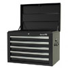 DIY Tools: Sealey Topchest 5 Drawer with Ball Bearing Runners - Black